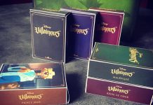 Villainous : la collection complète de boîtes pour cartes du jeu et de ses extensions
