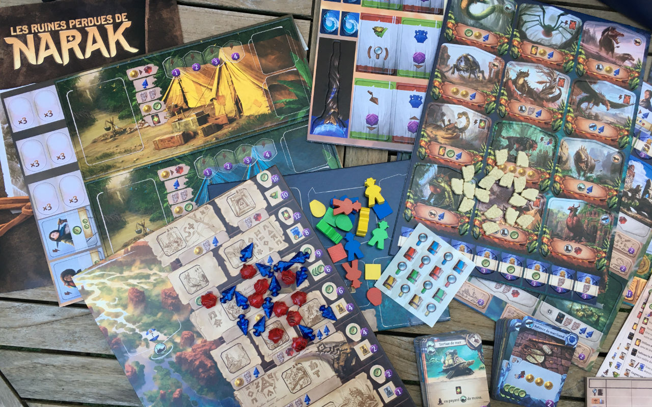 Premier avis Les Ruines Perdues de Narak — Board & Gamer