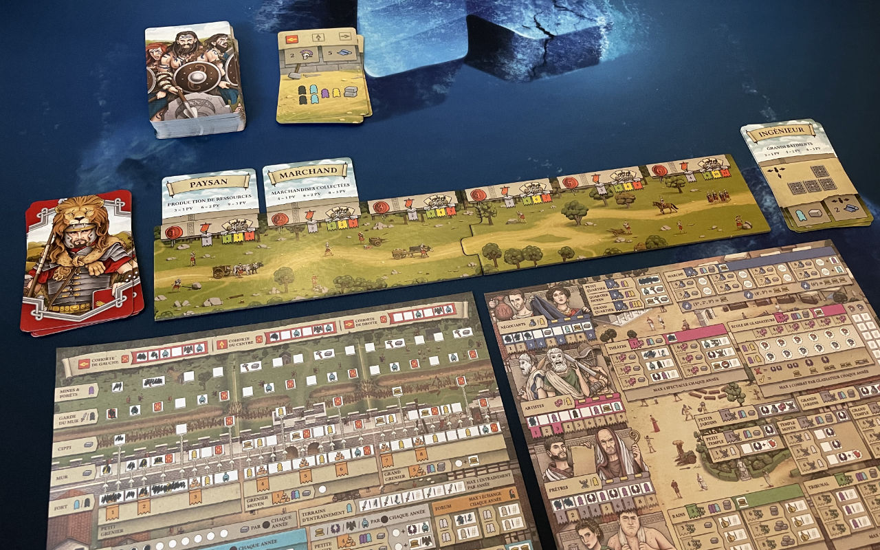 Mur d’Hadrien, le test — Board & Gamer