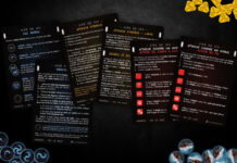 Nemesis : cartes d’aide de jeu