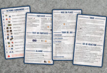 Aides de jeu pour V-Commandos / V-Sabotage